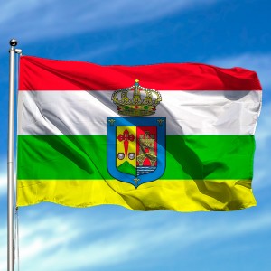 Stormflag Bandera de Andalucía Andalucía 90x150cm Bandera Andalucia 3x5ft  poliéster 90g, 2 ojales de metal costura doble con ojal: : Jardín