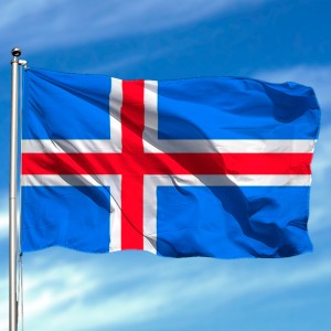 Bandera de Islandia