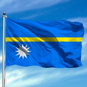 Bandera de Nauru