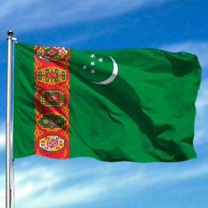 Bandera de Turkmenistán