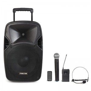 Altavoz portátil con micrófono Fonestar MALIBU-212P 200W