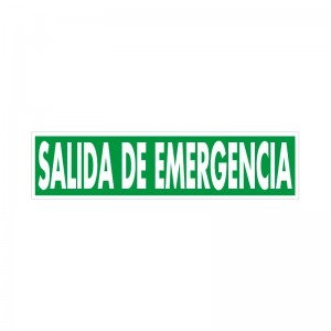 Salida de emergencia