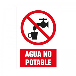 Agua no potable