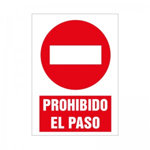 Prohibido el paso